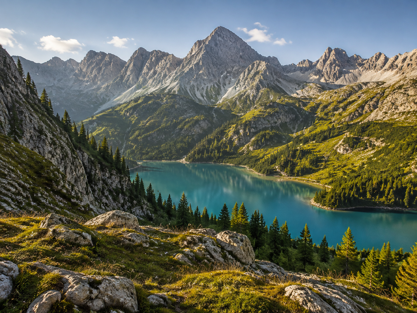 Alpine Landschaft in Österreich